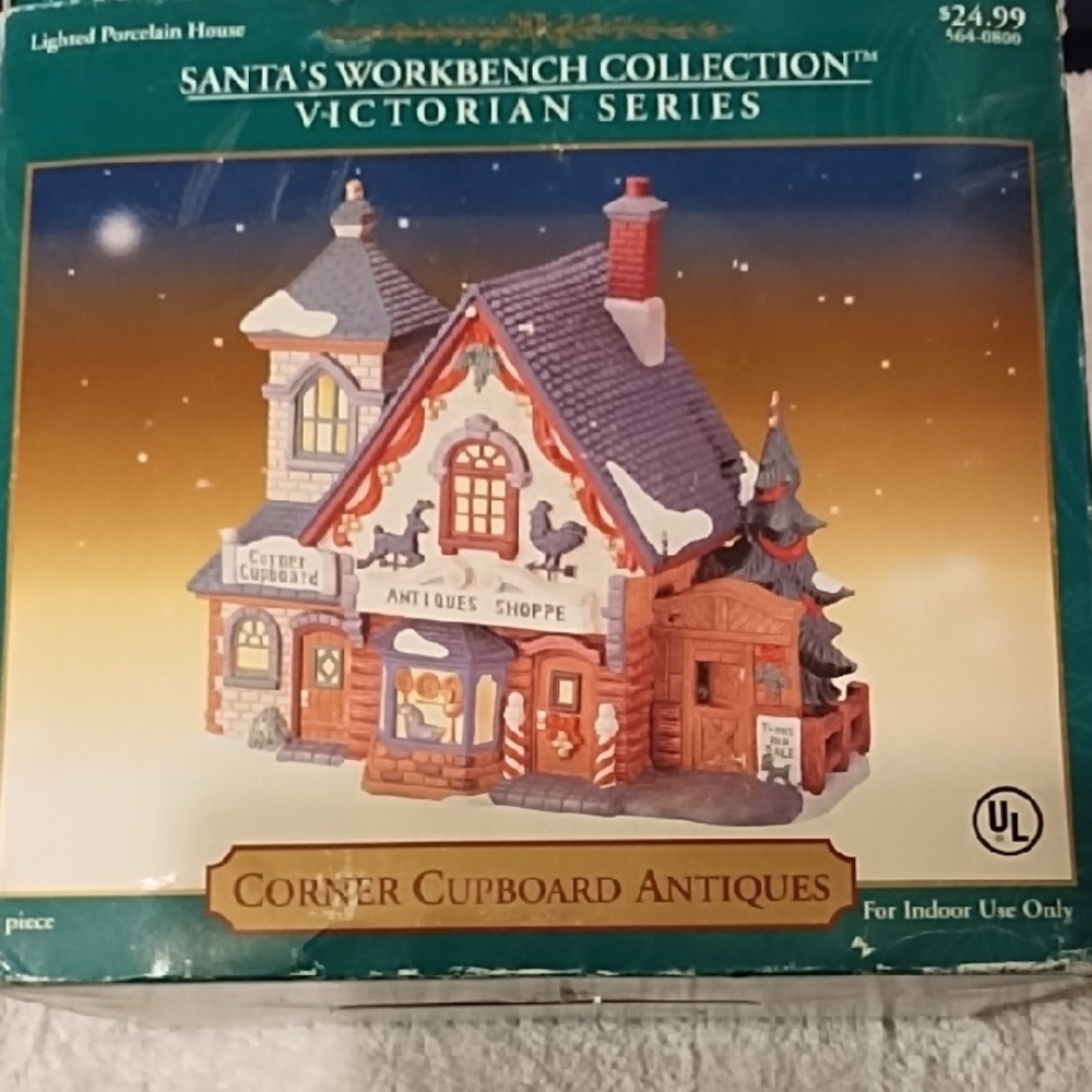 Victorian Series Lighted Porcelain House